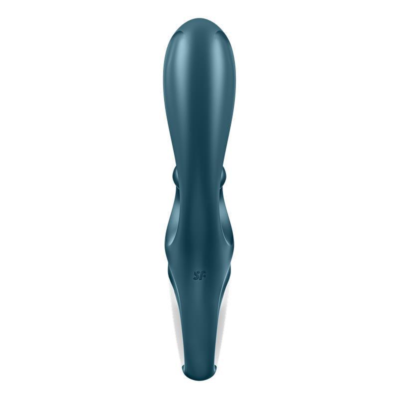 Satisfyer Vibrador Femenino HUG ME CON APP CONNECT GRAYBLUE