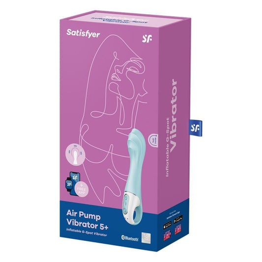 Satisfyer Vibrador Femenino Inflado APP AIR PUMP CONNECT