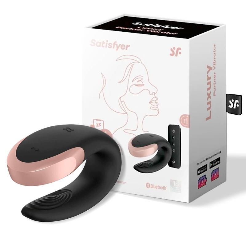 Satisfyer Vibrador Para Parejas Con APP DOUBLE LOVE LUXURY