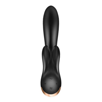 Satisfyer Vibrador Punto G Tres Motores Negro APP CONNECT DOUBLE FLEX