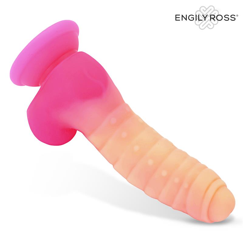Dildo Unicorn Brilla en la Oscuridad Silicona Líquida DILDOX BY ENGILY ROSS Scalidor