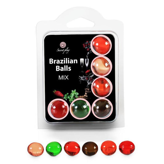 Set 6 Bolas Braxilian BALLS AROMAS SECRET PLAY - Quarto Secret