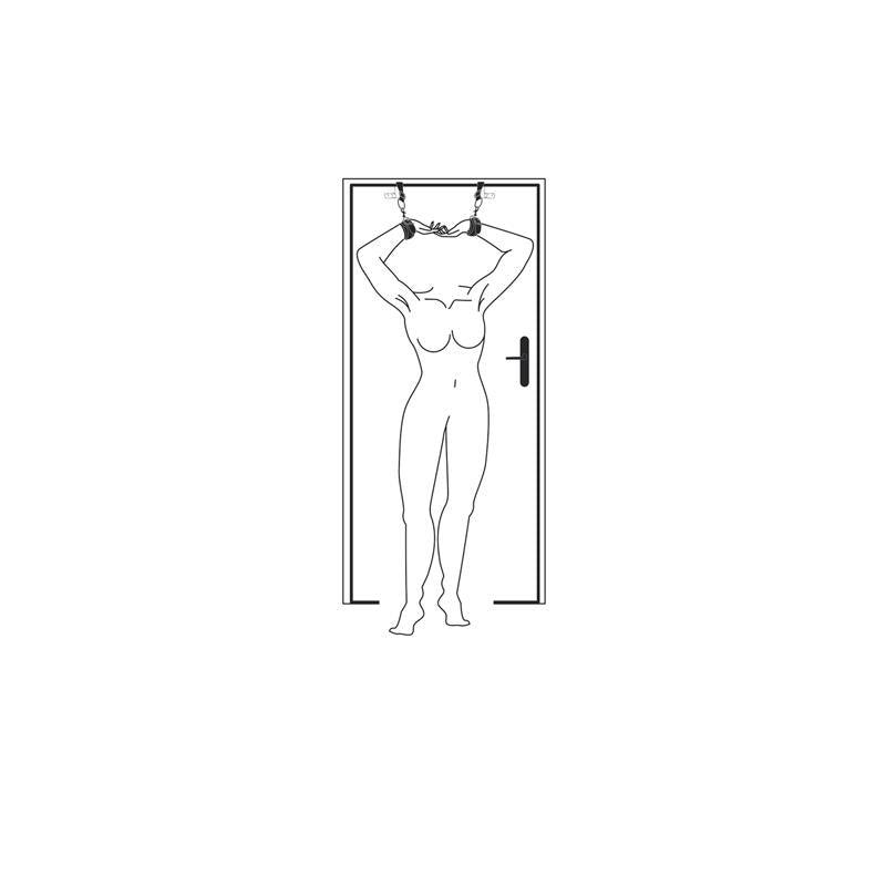 Set De esposas Para Puerta DE EASYTOYS