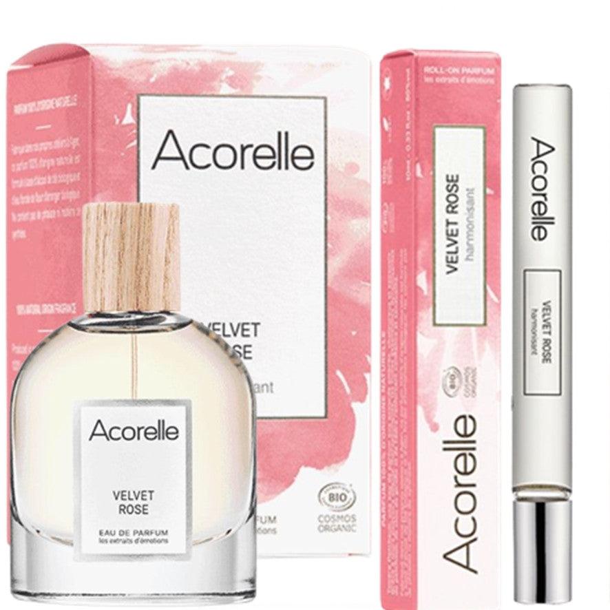 Set Perfume Velvet Rose Acorelle 50 ml