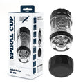 Masturbador manual de rendimiento superior CHISA Spiral Cup Strong
