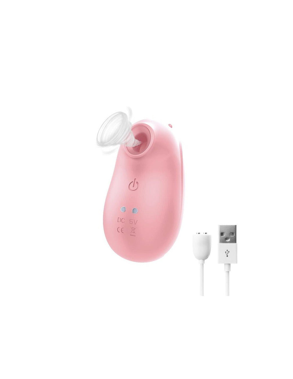 Juguete sexual femenino Bugypink con 10 modos de succión y vibración