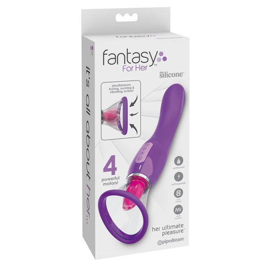 Succionador y Vibrador Clítoris HER ULTIMATE PLEASURE FANTASY FOR HER