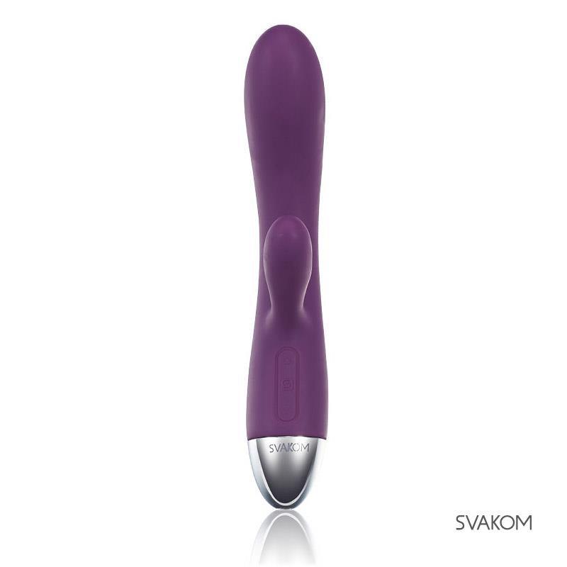 SVAKOM Vibrador Femenino Clitoris RABBIT ALICE PÚRPURA