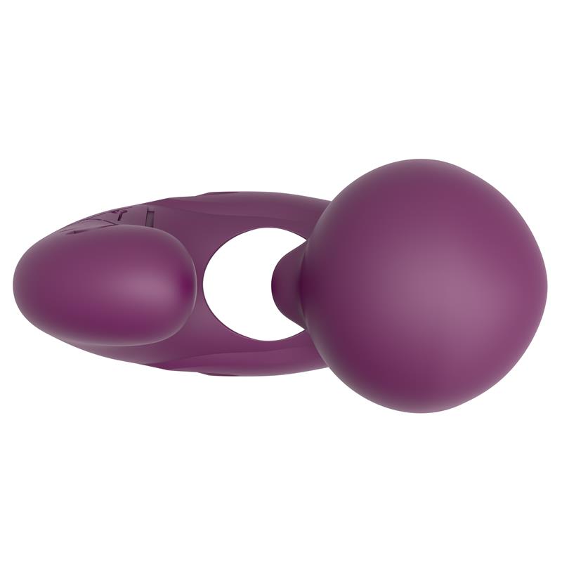 Dedal estimulador de clítoris de silicona violeta FESTIVAL Swamson Patito