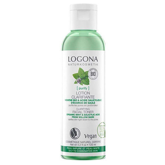 Tonico Facial Purificante con Menta y Acido Salicilico Bio Vegan 125ml