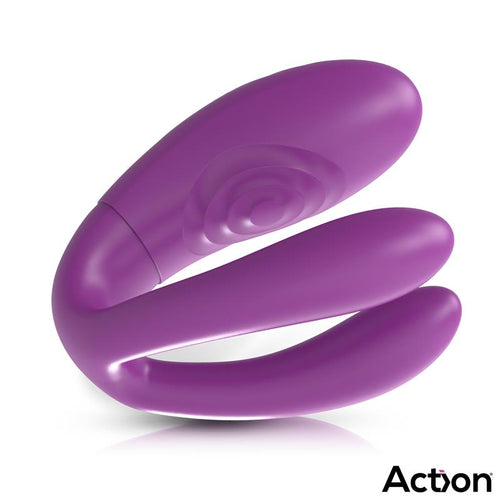 Vibrador para parejas ACTION Twinx
