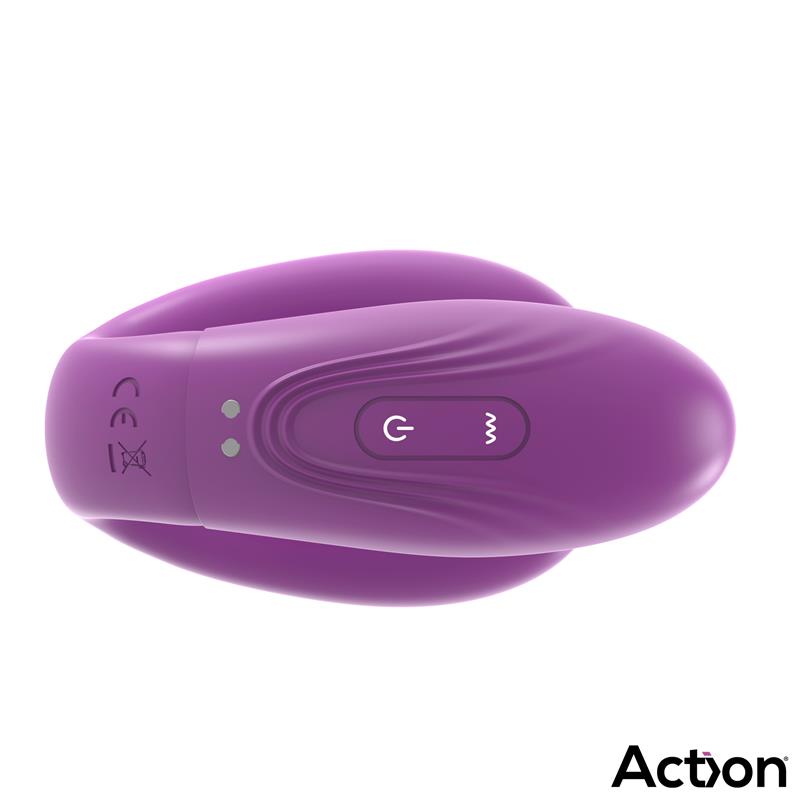 Vibrador para parejas ACTION Twinx