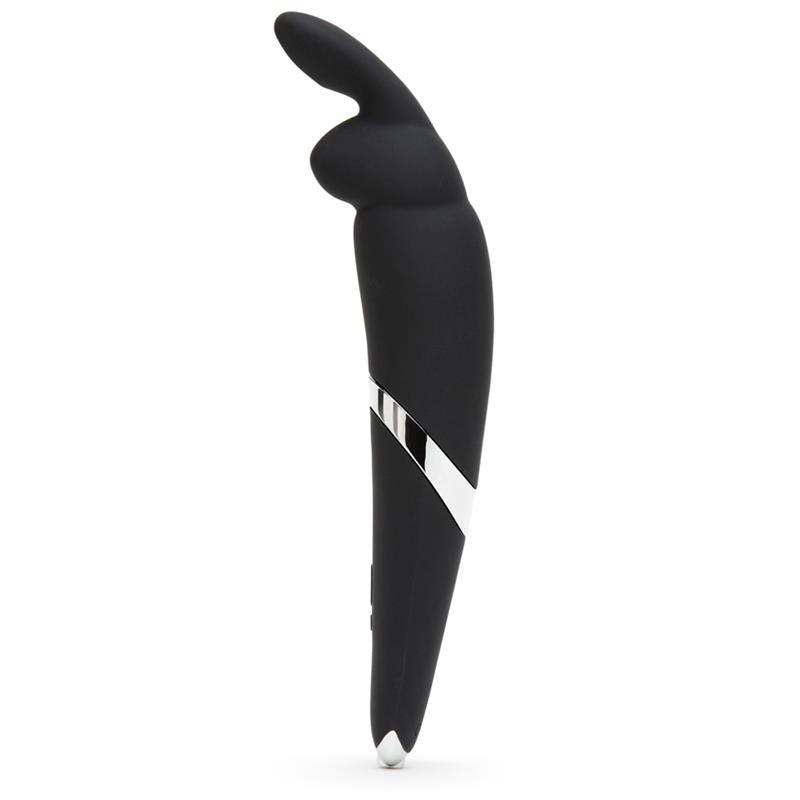 VARITA VIBRADORA USB NEGRO HAPPY RABBIT
