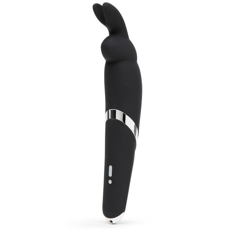 VARITA VIBRADORA USB NEGRO HAPPY RABBIT