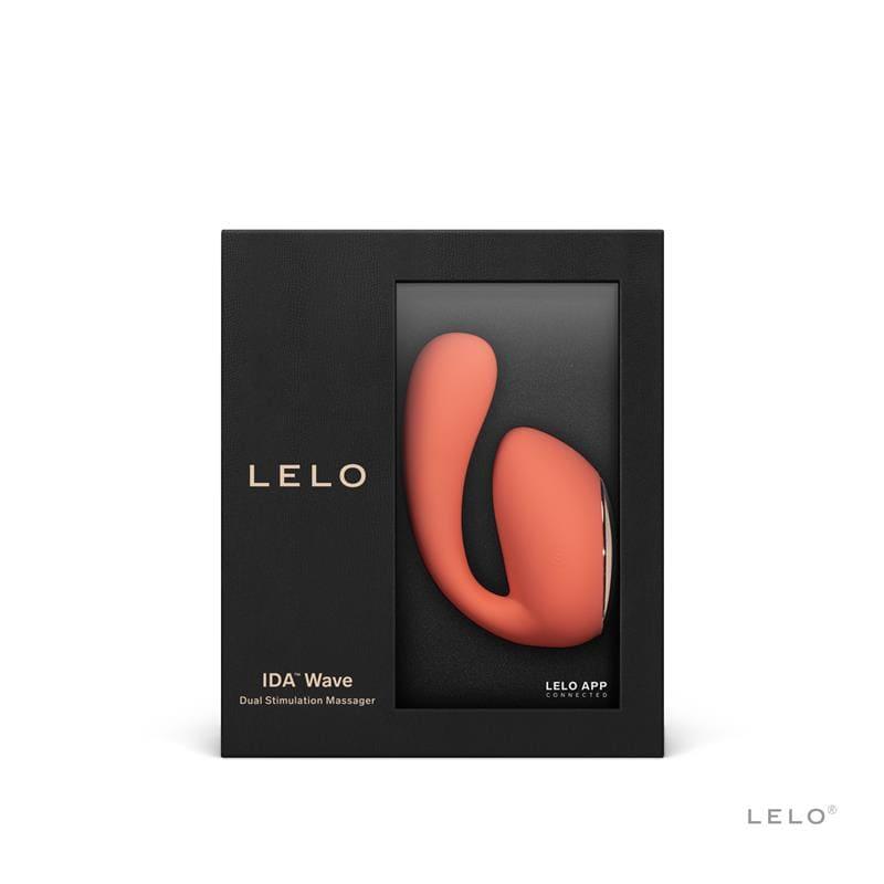 Vibrador Clítoris y Punto G WAVE APP CORAL RED - LELO IDA