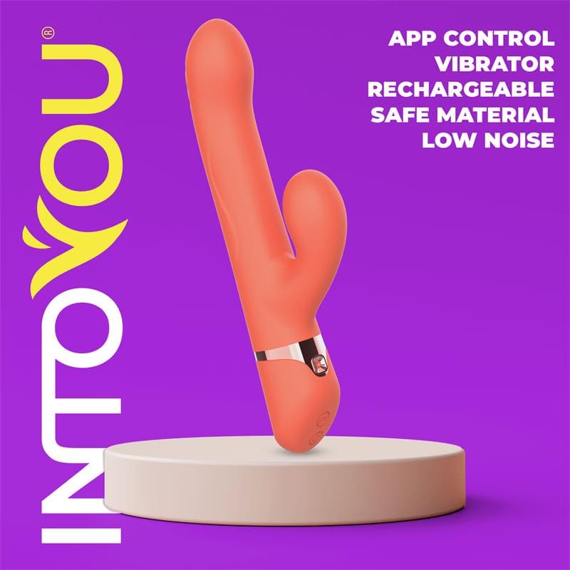 Vibrador con Anillo de Bolas Up and Down, Finger y Pulsación con APP - INTOYOU Mindy