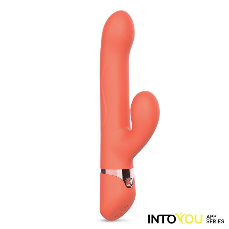 Vibrador con Anillo de Bolas Up and Down, Finger y Pulsación con APP - INTOYOU Mindy