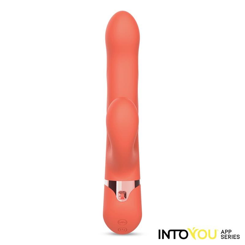 Vibrador con Anillo de Bolas Up and Down, Finger y Pulsación con APP - INTOYOU Mindy