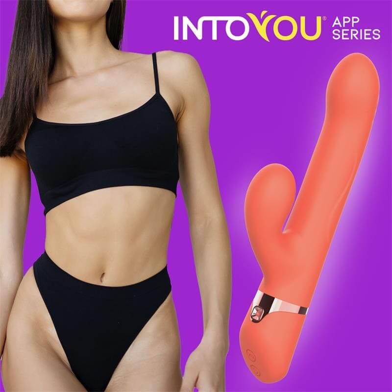 Vibrador con Anillo de Bolas Up and Down, Finger y Pulsación con APP - INTOYOU Mindy