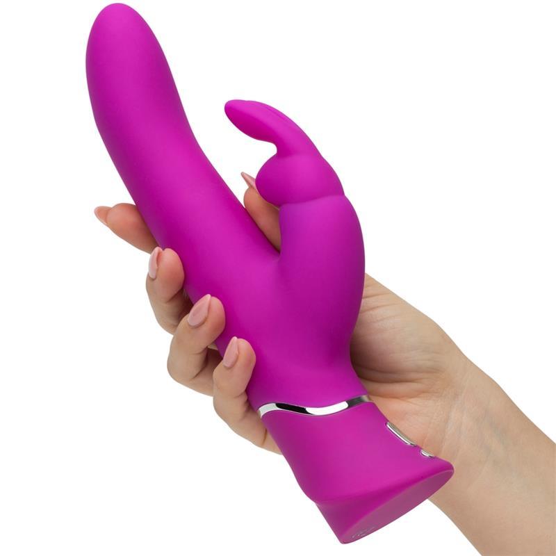 Vibrador Con Empuje CURVE POWER MOTION PÚRPURA HAPPY RABBIT