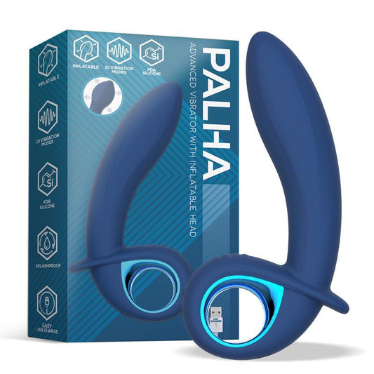 Vibrador Con Función De Inflado y Vibración ALPHA ADVANCED INTOYOU