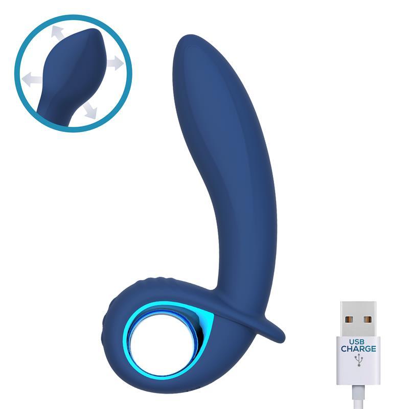 Vibrador Con Función De Inflado y Vibración ALPHA ADVANCED INTOYOU