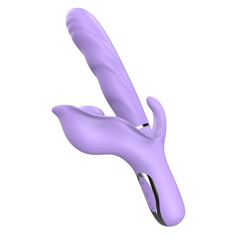 VIBRADOR CON FUNCIÓN DE THRUSTING, PULSACIÓN Y SUCCIÓN ENGILY ROSS APOLLO - Quarto Secret