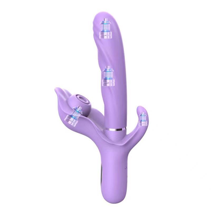 VIBRADOR CON FUNCIÓN DE THRUSTING, PULSACIÓN Y SUCCIÓN ENGILY ROSS APOLLO - Quarto Secret