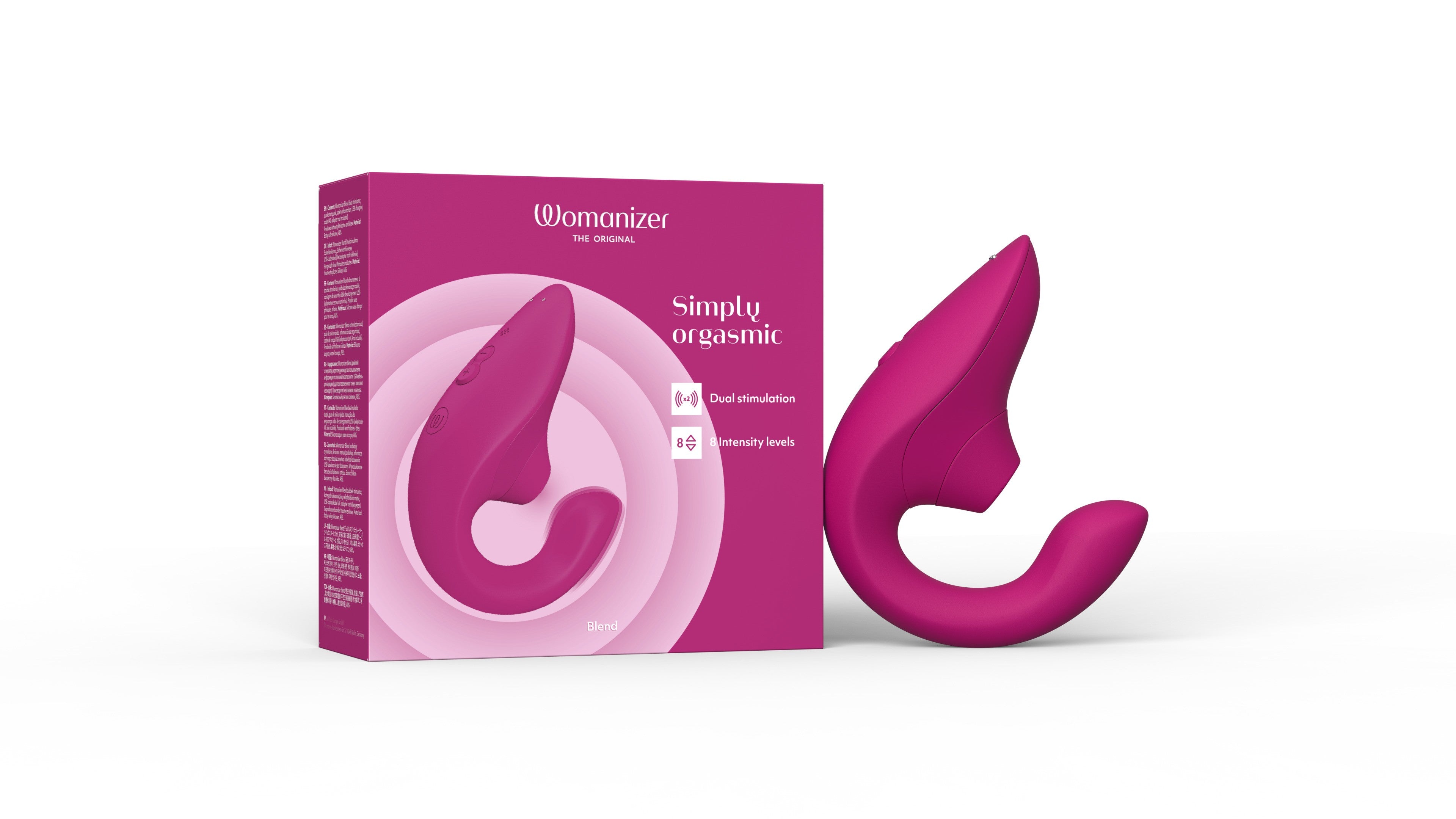 Vibrador Conejito WOMANIZER BLEND VIBRANT PINK