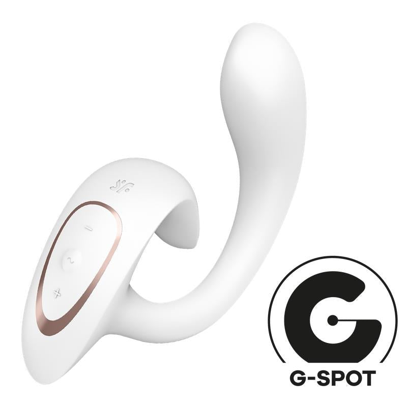 Vibrador Conejito Rabbit Blanco SATISFYER - G FOR GODDESS 1