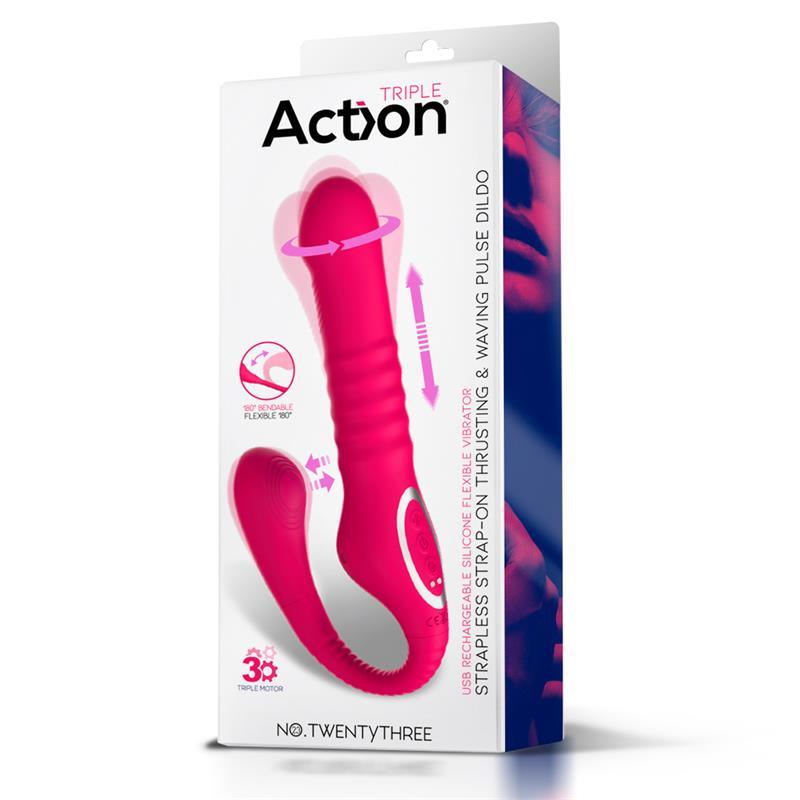 Vibrador Doble Pulsación y Thrusting ACTION NO. TWENTYTHREE