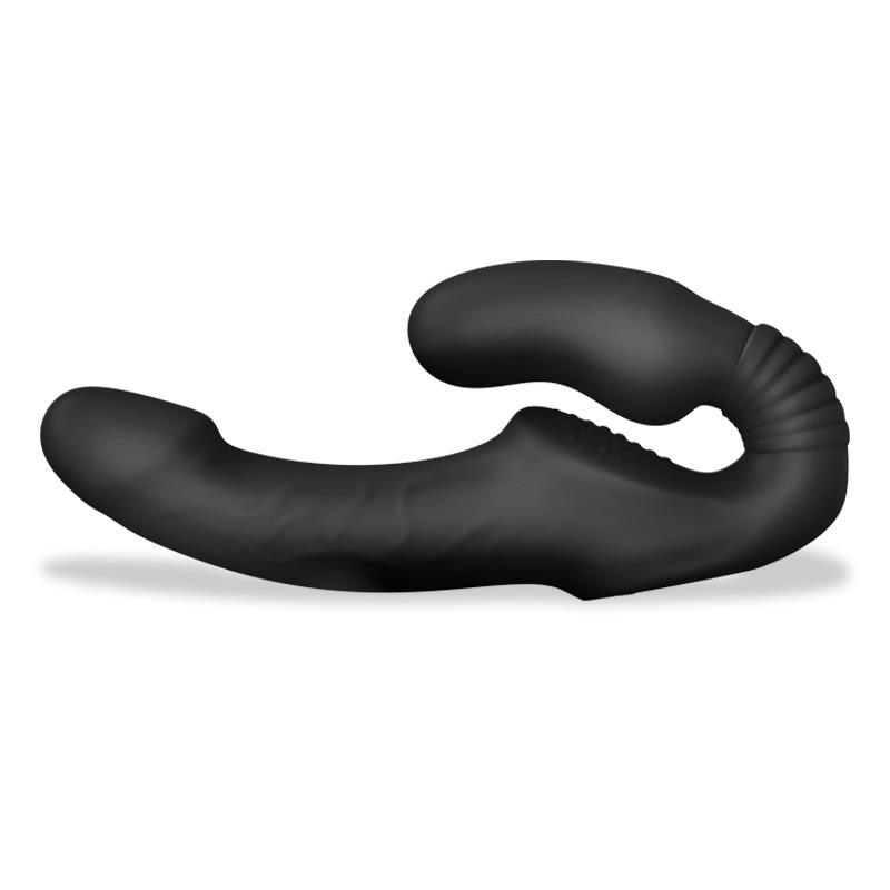 VIBRADOR DOBLE SIN ARNÉS CON CONTROL REMOTO HERRULES