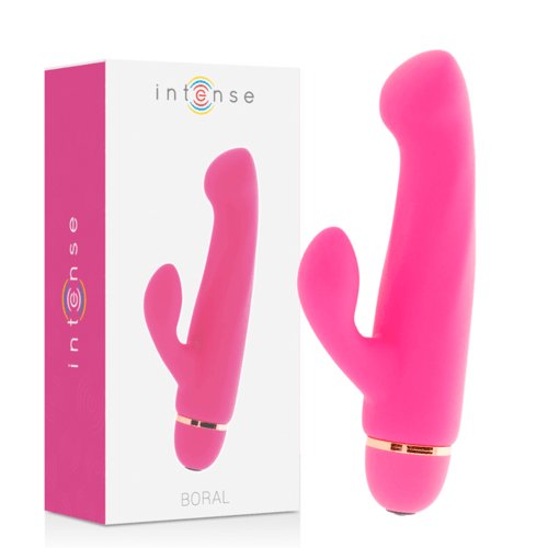 Vibrador Estimulador De Clítoris INTENSE BORAL 20 SPEEDS SILICONE ROSA