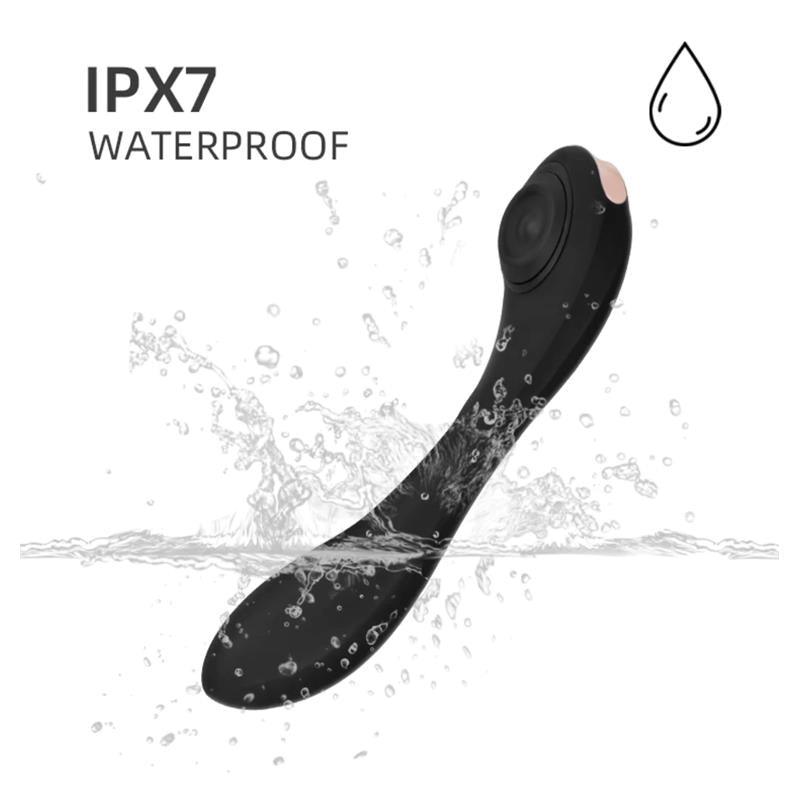 Vibrador Femenino con Esqueleto Articulado TARDENOCHE PULSAR