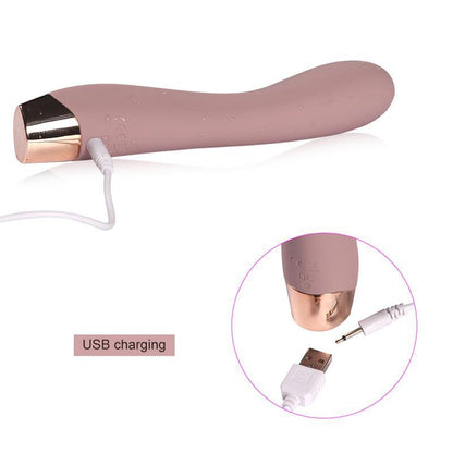 Vibrador Femenino de Silicona USB LINA de SHEQU