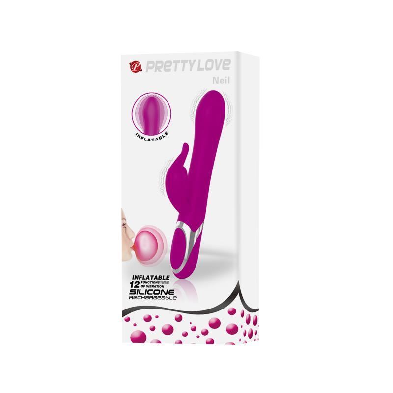 Vibrador Femenino Función Inflado Neil Pretty Love