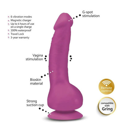 Vibrador Femenino Greal Mini Fucsia FEMENINO GREAL GVIBE