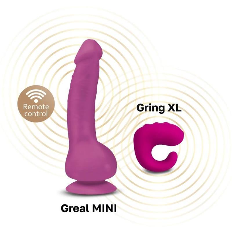 Vibrador Femenino Greal Mini Fucsia FEMENINO GREAL GVIBE