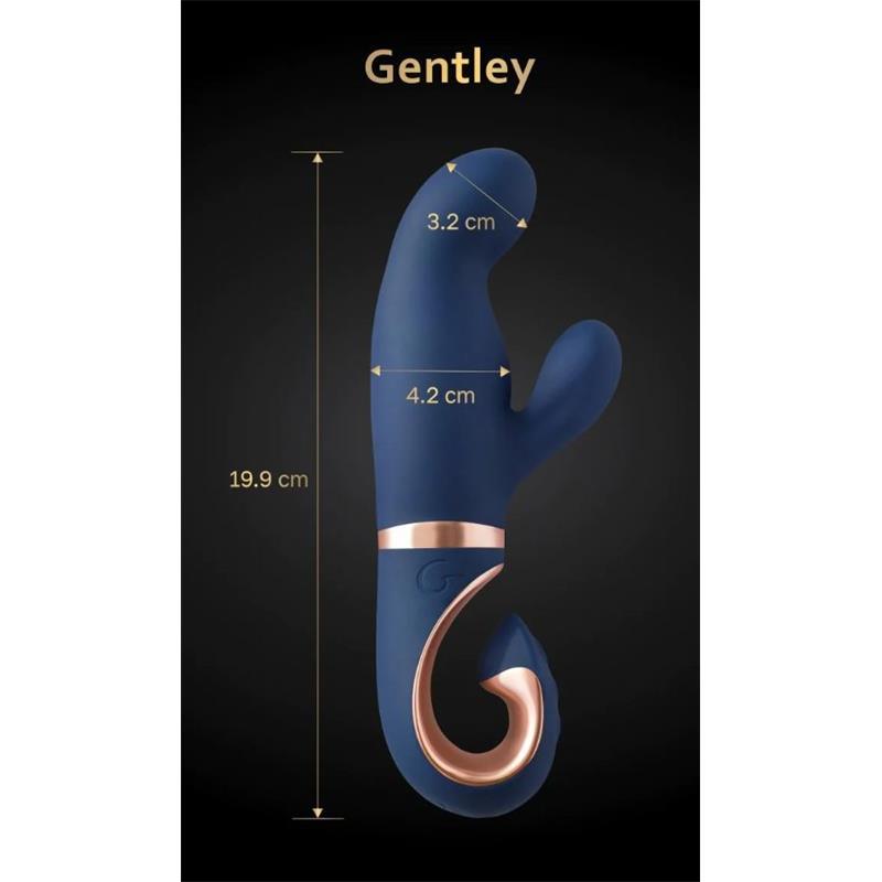 Vibrador Femenino Punto G CARIBBEAN BLUE GVIBE GENTLEY