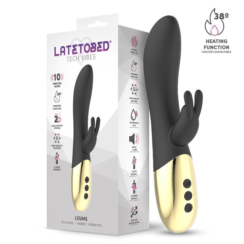 Vibrador Femenino RABBIT Función De Calor Punto G LATETOBED LEUMS