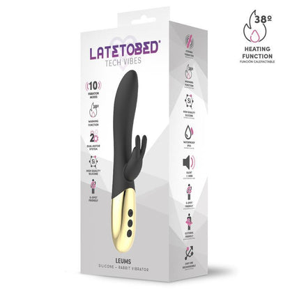 Vibrador Femenino RABBIT Función De Calor Punto G LATETOBED LEUMS