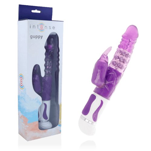 Vibrador Femenino Rotador Lila GUPPY