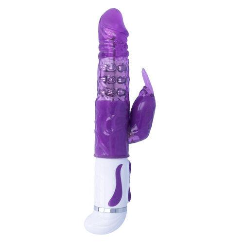 Vibrador Femenino Rotador Lila GUPPY