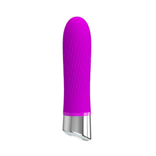 Vibrador Femenino SEBASTIAN SILICONA PURPURA PRETTYLOVE