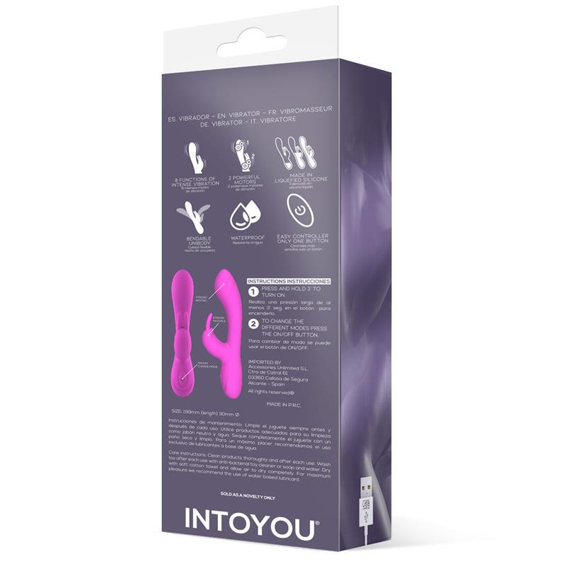 Vibrador Femenino Silicona Rosa UNIBODY INTOYOU MAUVE