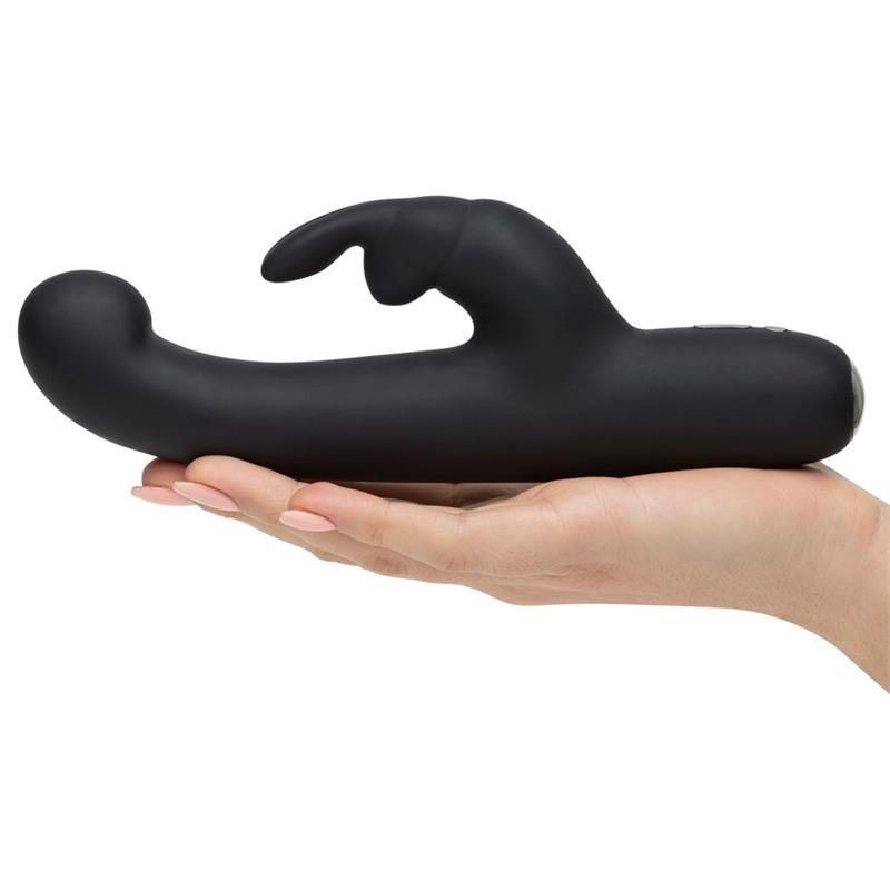 Vibrador Femenino SLIMLINE G - SPOT NEGRO HAPPY RABBIT