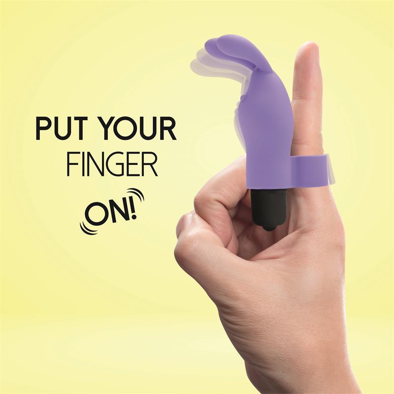 Vibrador Para El Dedo Púrpura FEELZTOYS MAGIC FINGER