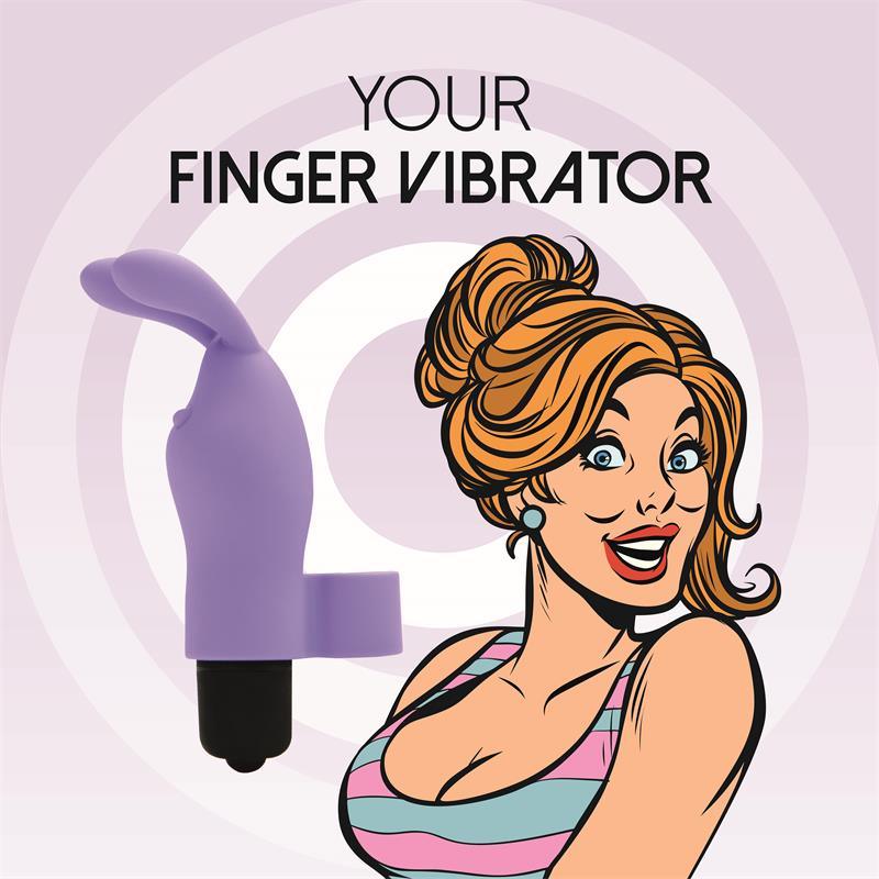 Vibrador Para El Dedo Púrpura FEELZTOYS MAGIC FINGER