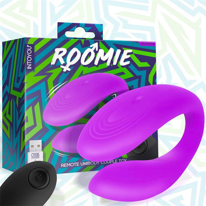 Vibrador para Parejas Control Remoto INTOYOU ROOMIE UNIBODY