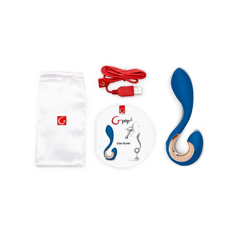 Vibrador Punto G y Punto P INDIGO GVIBE GPOP2